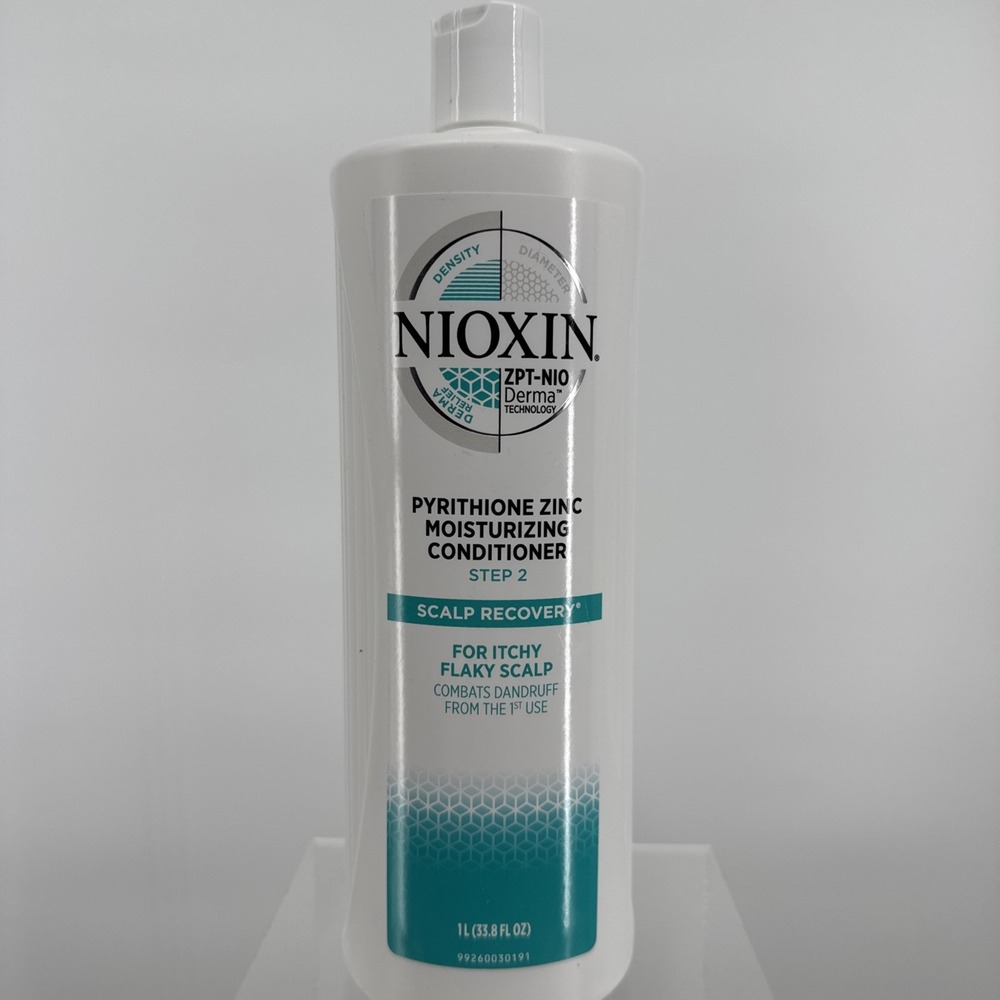 Nioxin Pyrithione Zinc Moisturizing Conditioner Recovery/Itchy Flaky‎ Scalp 33.8